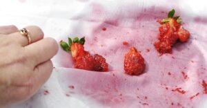 Fruit juice stain - How to remove stain