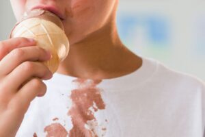 yummy Ice Cream Stain - How to remove stain