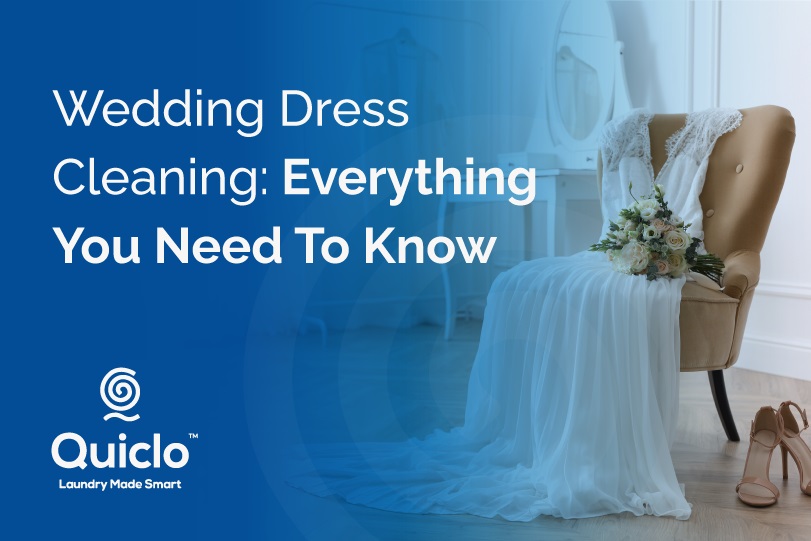 Wedding Dress Cleaning Guide by Quiclo