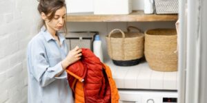 Washing woollen jacket